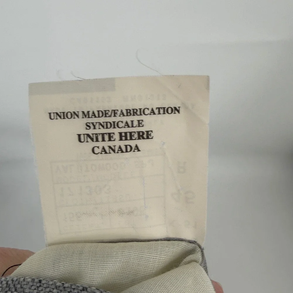 Jack Victor Collection Gray Blazer Sport Coat‎ Italian Fabric Bamboo Viscose 45R